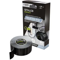 Selbstvulkanisierendes wasserfestes Silikonband 25 mm x 3 m zum Abdichten STALCO PERFECT S042276669