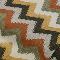 Outdoor-Gewebe "Zickzack", grün-color