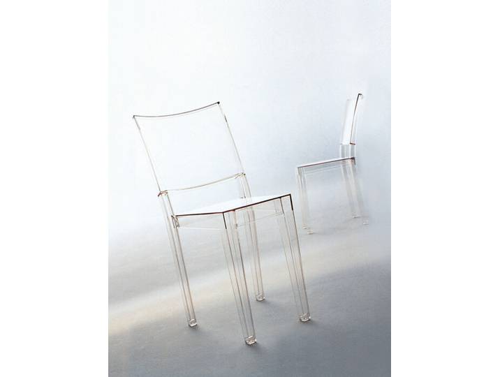 Kartell Stuhl La Marie transparent, Designer Philippe Starck, 38.7x87.5x52.5 cm