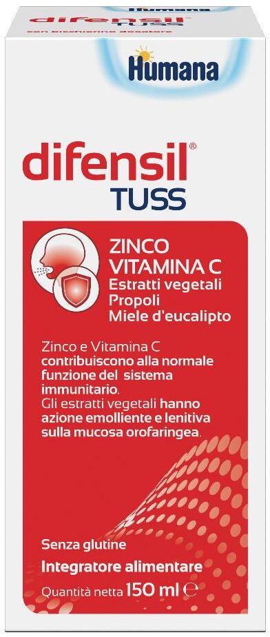 HUMANA ITALIA SpA Humana, Difensil Tuss, 150 ml