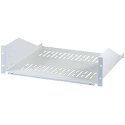 EFB 691650GR.3 19” 3HE Fachboden, Tiefe 450 mm, Traglast 36 kg, RAL7035 691650GR3