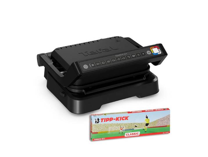 Tefal Kontaktgrill GC7748, 9 automatische Kochprogramme, Gefriermodus, Manueller Modus