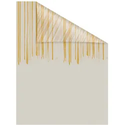 Lichtblick Fensterfolie selbstklebend, Sichtschutz, Flowing Honey  - Gelb