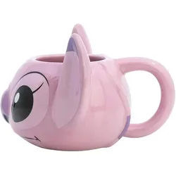Stor, Tasse, Disney Stitch - 3D Ceramic Mug in Gift Box from Angel Collection 375 ml (375 ml, 1x)