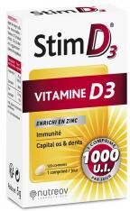Nutreov Stim D3 Vitamine D3 120 Comprimés - Boîte 120 comprimés