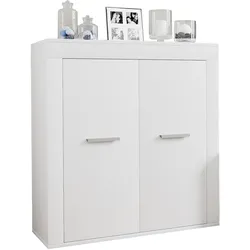 VCM, Kommode + Sideboard, Kommode Sideboard Usilo 2 Drehtüren (80 x 35 x 89 cm)