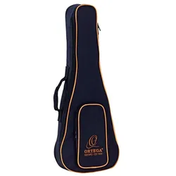 Ortega Economy Tasche Tenor Ukulele schwarz/orange - Ukulelentasche