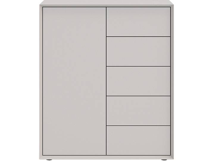 Highboard Sleek champagne MDF B 89 H 104 cm