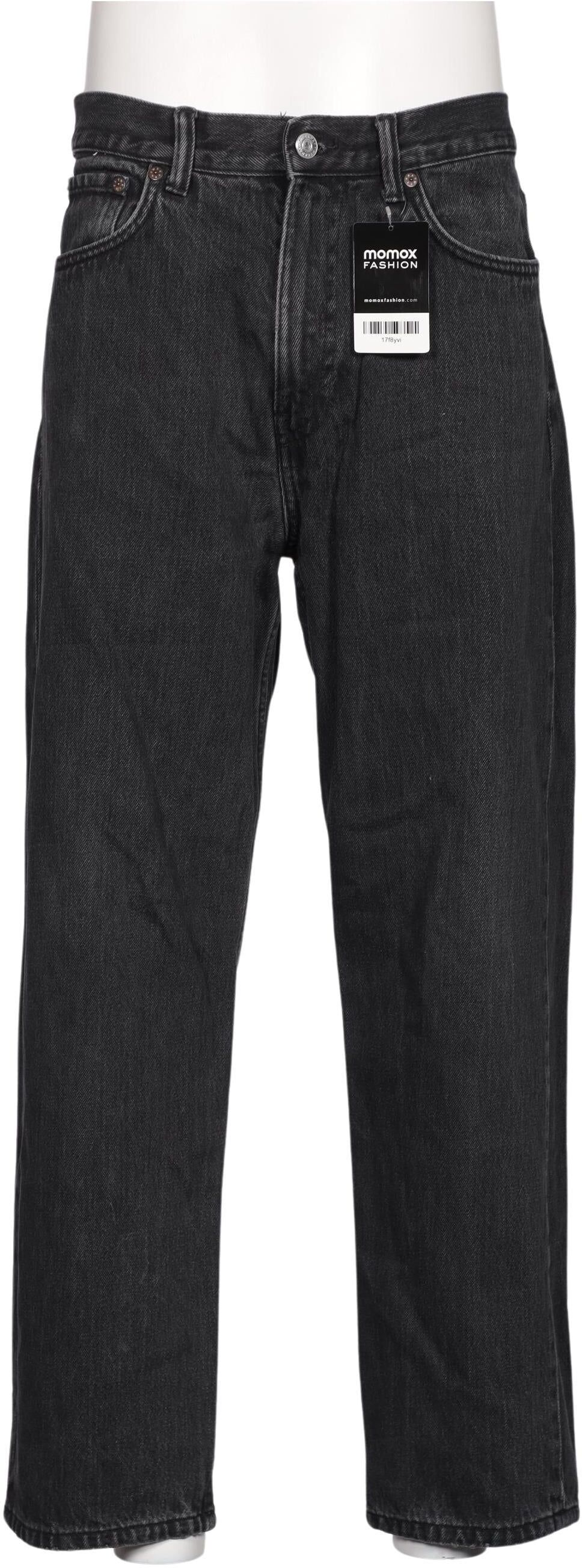 Weekday Herren Jeans, Grau, Gr. W29, Baumwolle - Second Hand