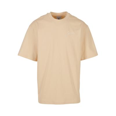 T-Shirt KARL KANI "Karl Kani Signature Oversized T-Shirt", Herren, Gr. M, apricot, 100% Baumwolle, bedruckt, oversize, Rundhals, Shirts T-Shirt