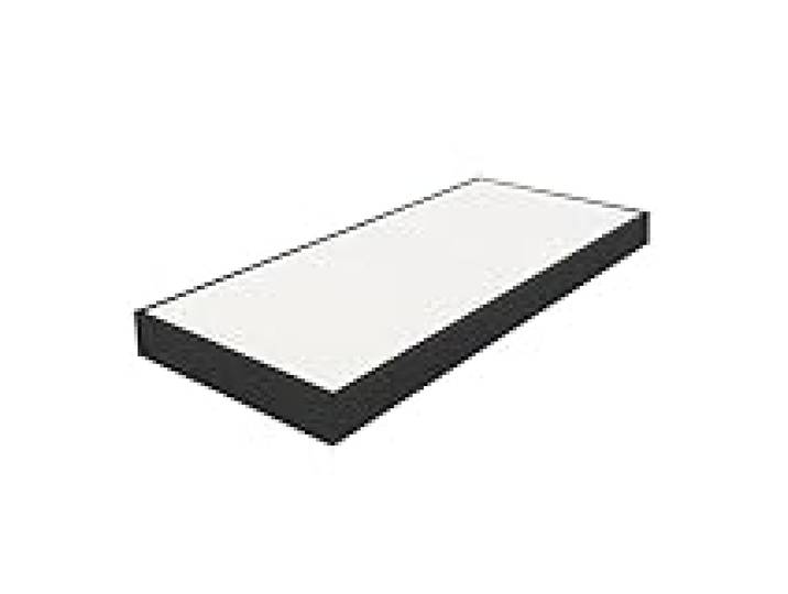 EBAC Literie Sommier tapissier 90x200 SP18 13 Lattes Anthracite