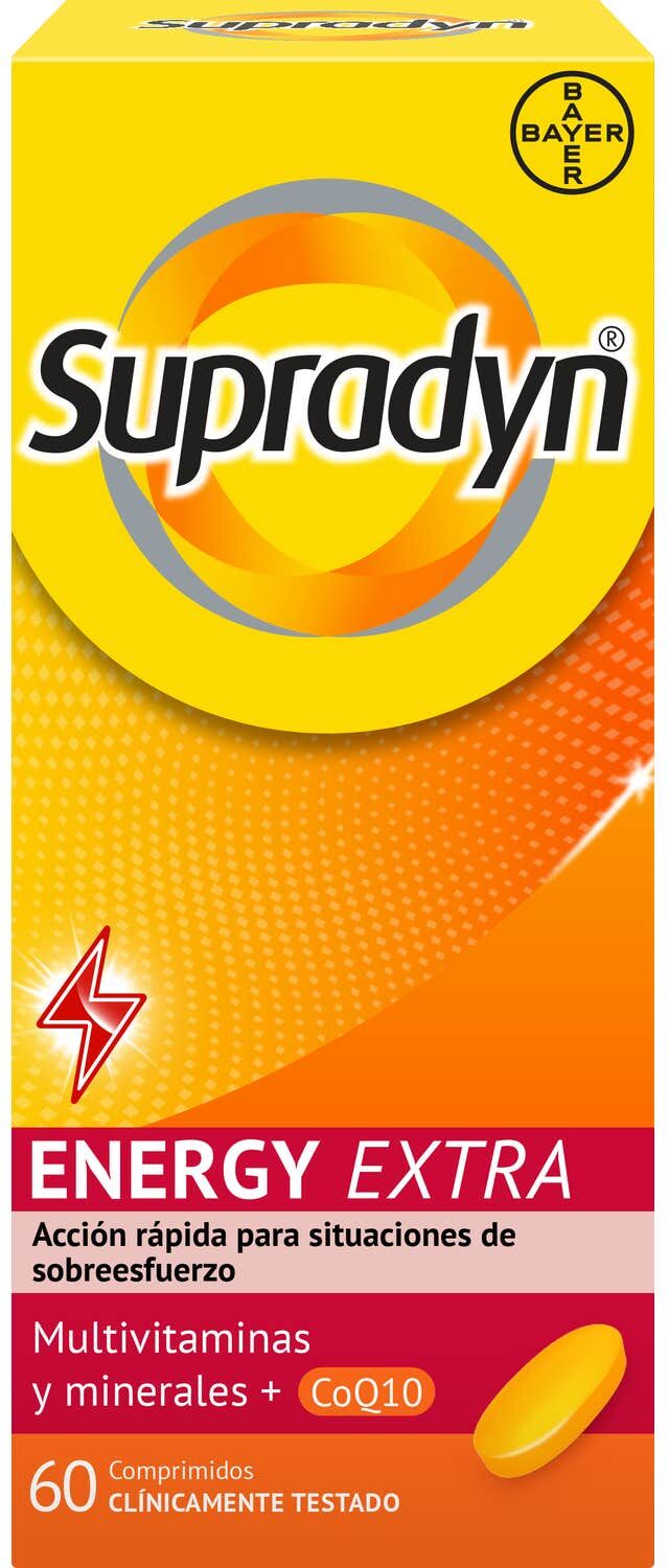 Supradyn Energy Extra Deporte Vitaminas y Energía 60 Comprimidos