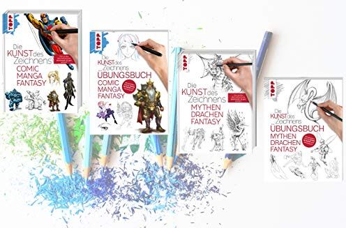 frechverlag - Die Kunst des Zeichnens - Mythen, Drachen, Fantasy Übungsbuch: Mit gezieltem Training Schritt für Schritt zum Zeichenprofi - Preis vom 18.10.2026 19:22:15 h