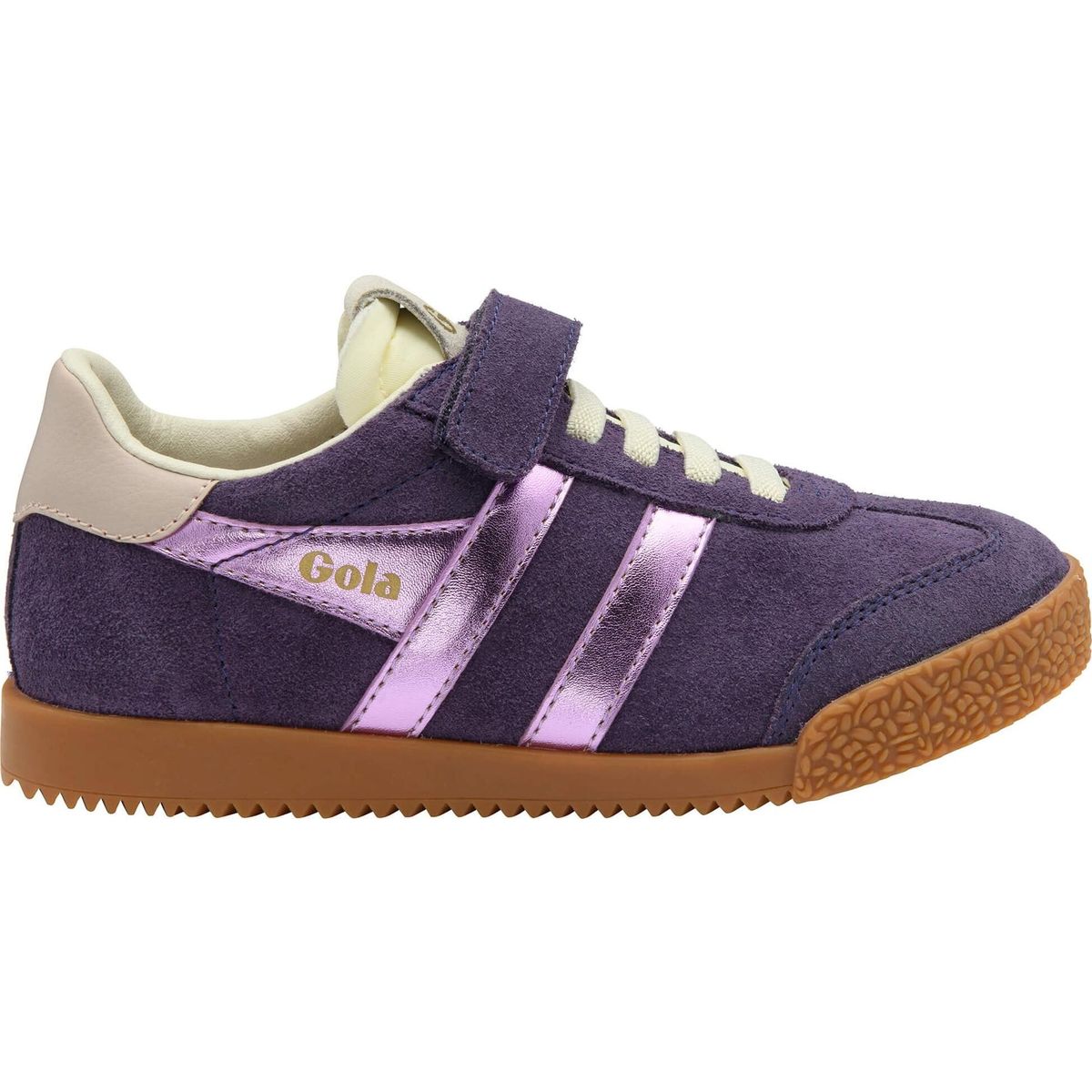 Gola Elan Glitz Strap Sneaker Kids plum/lilac/chalk pink (VL) 35 CKA086-VL-35-plumlilacchalkpink