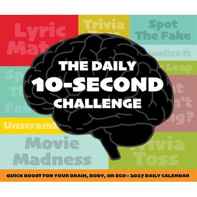 Daily 10-Second Challenge 2027 5.4 X 6.2 Box Calendar