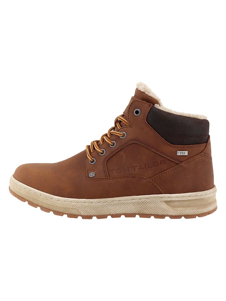 Tom Tailor Boots in Hellbraun - 45