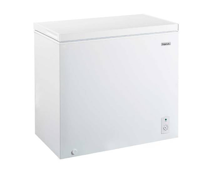 FrigeluX Congélateur coffre 202 L avec 1 panier fils Classe E Blanc CCO202BE