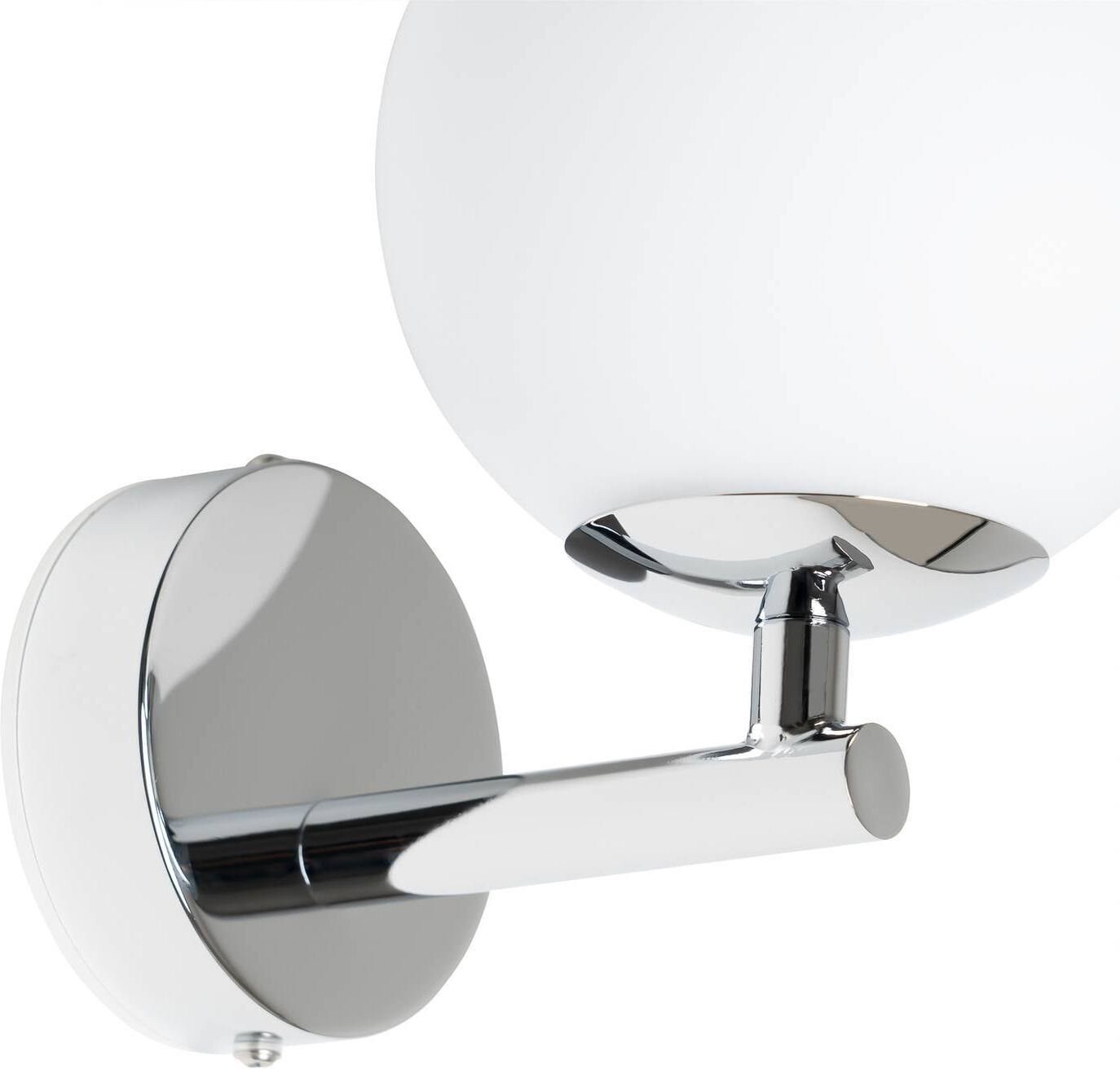 Wandlampe Maviris Arcchio, chrom / silber, für Badezimmer, Metall, Modern, Wandleuchte, Wandlampe Bad
