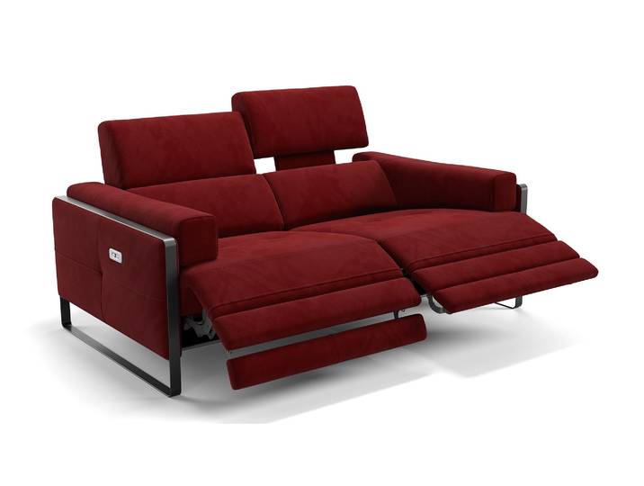 Stoff Couch MILO Italienisches Sofa