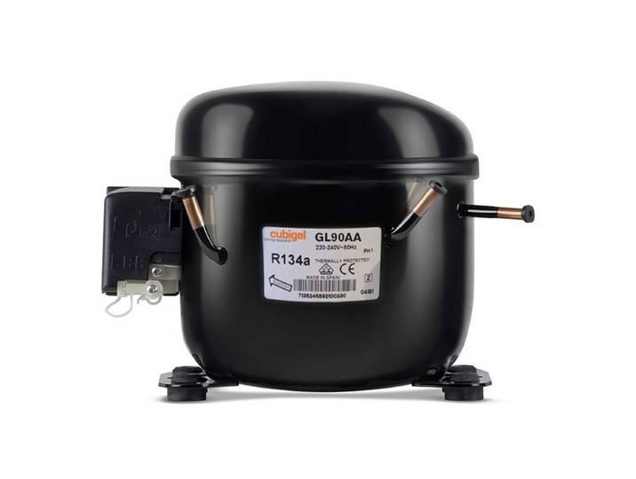 Compresseur de réfrigérateur R134A 1/4 Cubigel (Gl90Aaa)