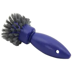 Steckdosenbürste Sauba UNO 90 mm blau-grau Der Klassiker für saubere Steckdosen