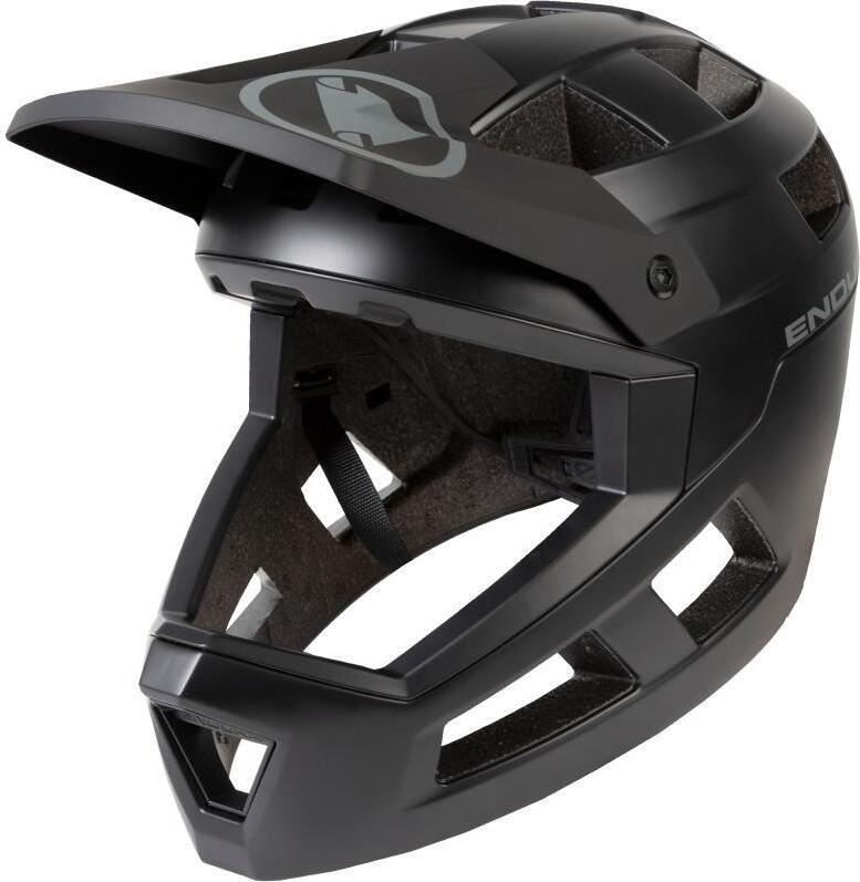 Endura SingleTrack Full Face Helm E1572 Integral schwarz größe L-XL (58-63 cm) E1572BK/L-XL