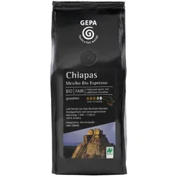 GEPA Mexiko Espresso Chiapas, gemahlen bio 250g