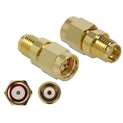 DELOCK Adapter SMA Stecker zu SMA Buchse 10 GHz
