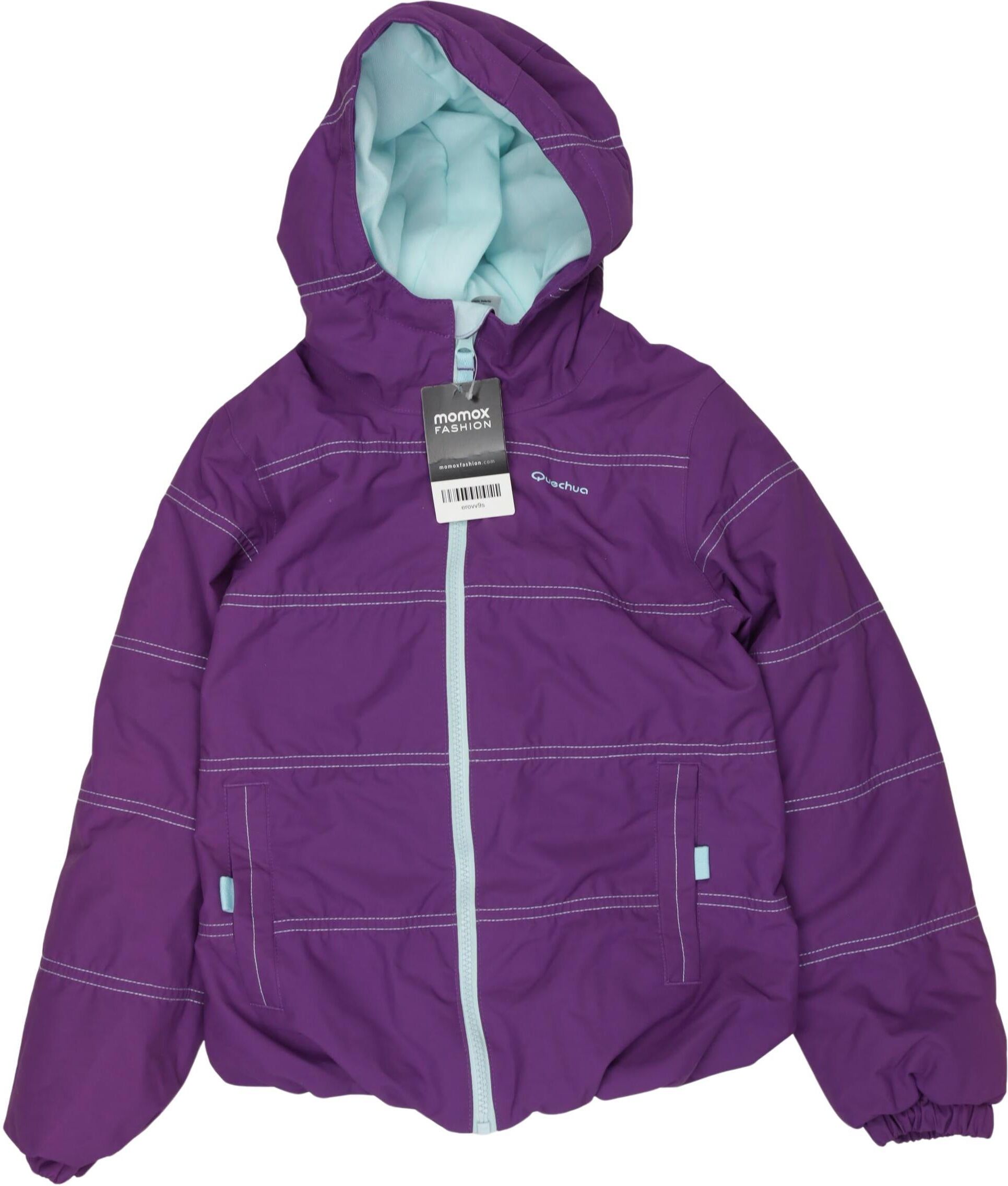 quechua Mädchen Jacke oder Mantel, Lila, Gr. EU 122, Synthetik - Second Hand