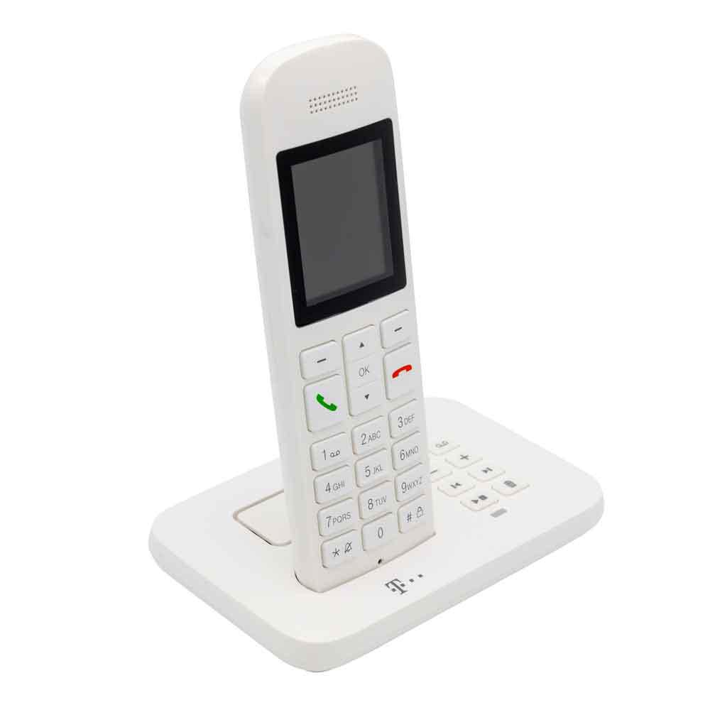 Telekom Sinus A12 schnurloses Festnetztelefon weiß