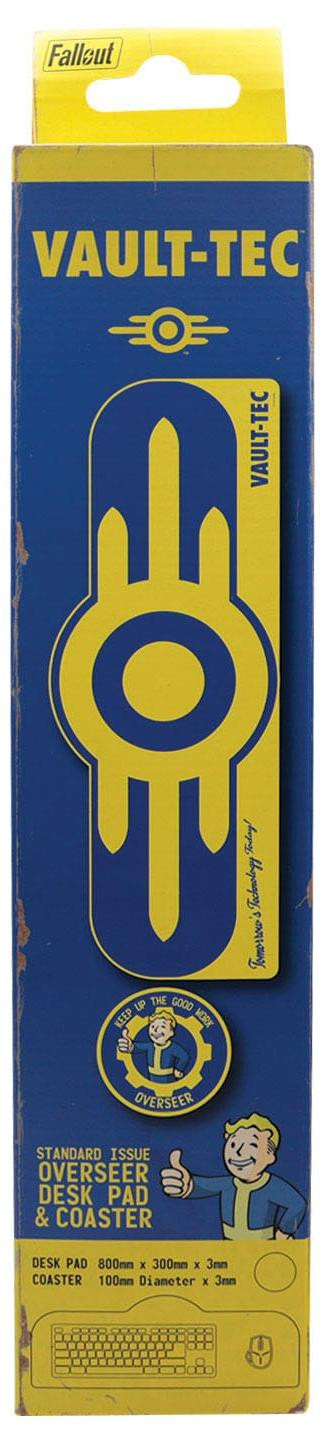 Fanatic Fallout Vault-Tec bureaulade XL met onderzetter
