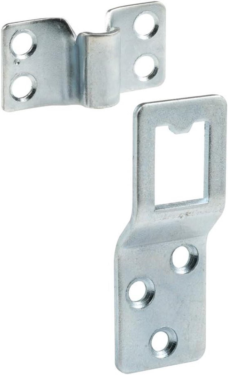 Set van 2 Heavy Duty Raamscherm Hangers van Zink Staal voor het Bevestigen van Schermen