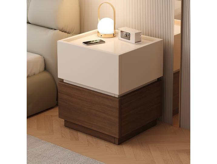 Table de chevet minimaliste italienne pour la maison, meuble de rangement modulable, style tendance, pour salon et plusieurs chambres