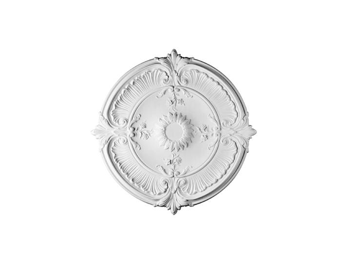 Wand- und Deckenzierelement „R 73“ - Ø 70 cm Weiss Orac Decor