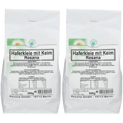 Haferkleie mit Keim Resana 2x 2x500 g