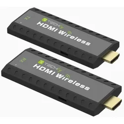 EFB IDATA-HDMI-WL53 Kompakter Wireless HDMI Extender 50m 1080p,1920x1080p @60Hz, bis zu 50m, schwarz IDATAHDMIWL53