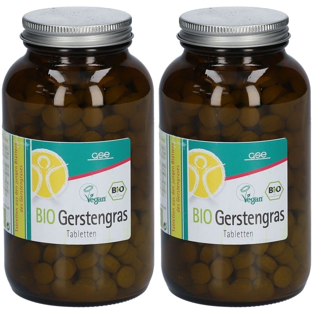 GSE Gerstengras 500mg kontrolliert biologisch Tab. 2x 2x500 St Tabletten