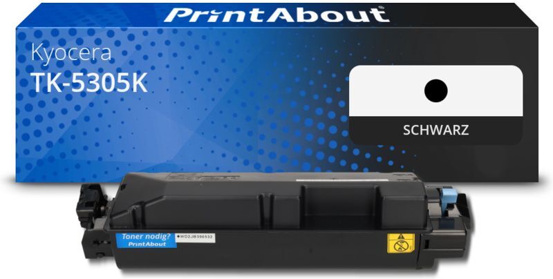 PrintAbout Toner kompatibel mit Kyocera TK-5305K - Schwarz