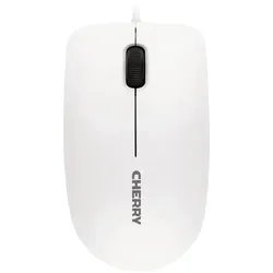 CHERRY MC 1000 Kabelgebundene Maus, Weiß Grau, USB