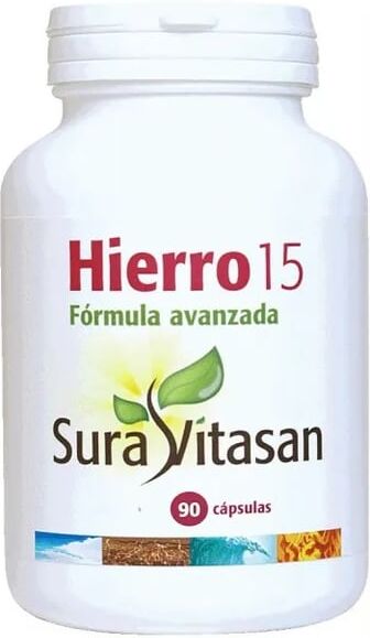 Sura Vitasan Hierro 15 90 Caps