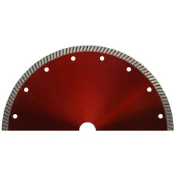 Tectool, Sägeblatt, Diamantscheibe, Turbo-Segmentierung Mit Geschlossenem Rand, ø 180 mm
