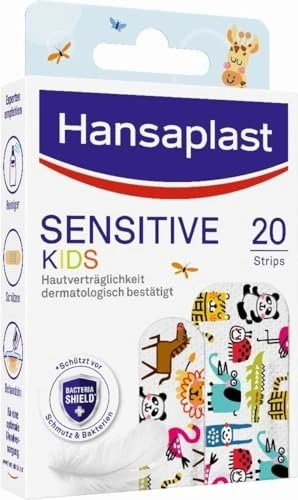 Hansaplast Pflaster KIDS SENSITIVE 48781 bunt, 20 St.