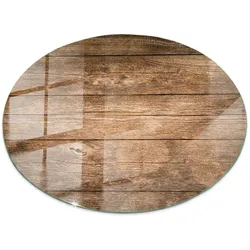 TISCHPLATTE fi90 cm Der Aufbau von Holzbrettern