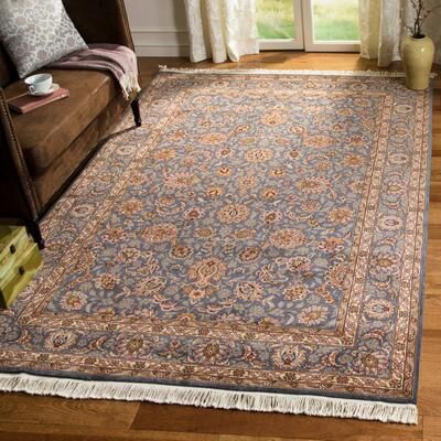 SAFAVIEH Couture Hand-knotted Royal Kerman Urania Traditional Oriental Wool Rug with Fringe