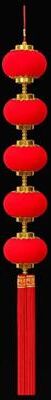 Useful Little Things Chinese New Year Hanging Lantern String Wedding Decoration Traditional Red Lantern Window Door Pendant b s