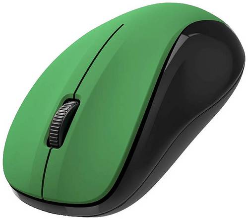 Hama MW-300 V2 Maus Funk Optisch Grün 3 Tasten 1200 dpi