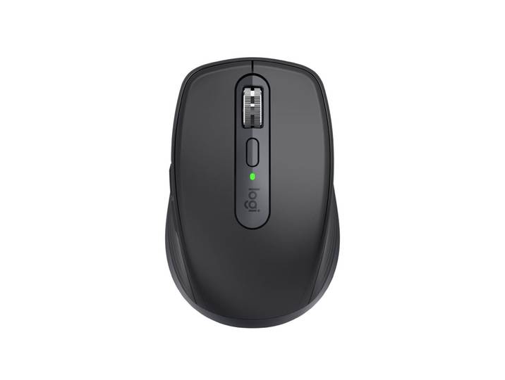 Logitech Souris sans fil droitier MX Anywhere 3S - 6 boutons - Bluetooth + Récepteur USB-C Logi Bolt - Graphite