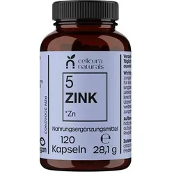cellcura naturals ZINK 25 mg 120 St Kapseln