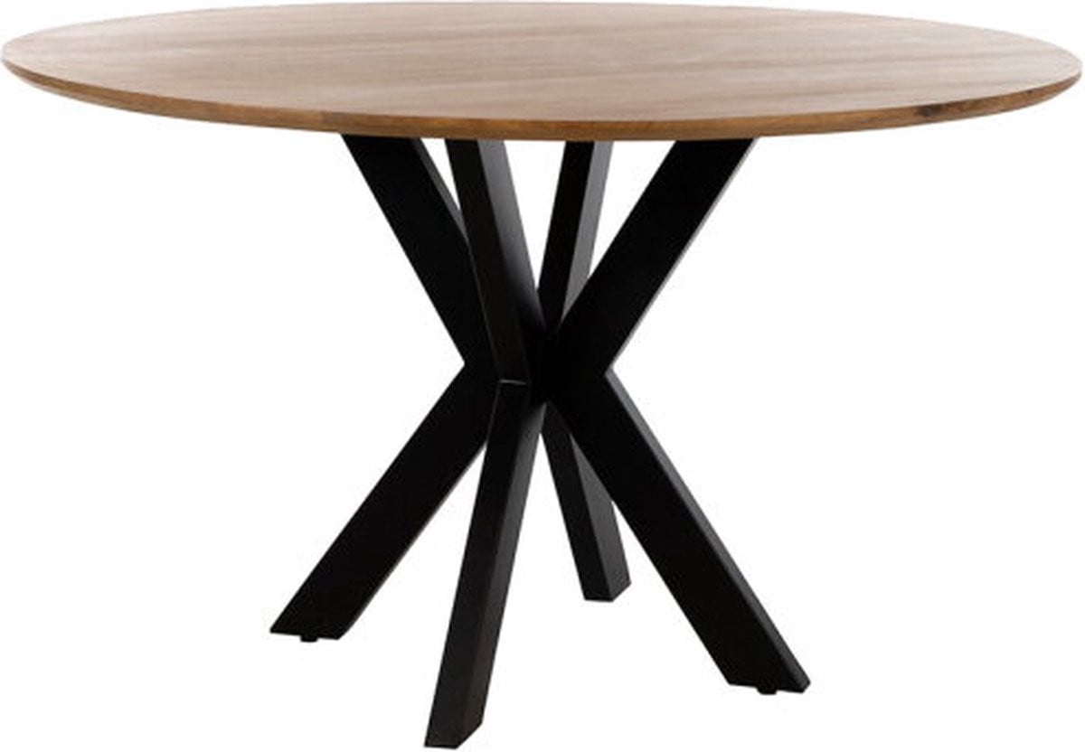 MySons Eettafel Tokio rond mangohout smooth - Naturel - Ø 150 cm