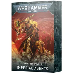 Games Workshop Warhammer 40k - Datacards V.10 Agents Imperiaux (Fr) (Karton)